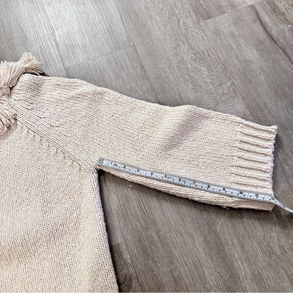 Kate Spade ♠️ Broome street women’s chunky tassel sweater XS - Picture 6 of 7